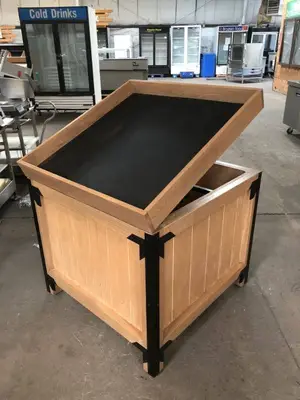 3’x3′ adjustable orchard produce bin