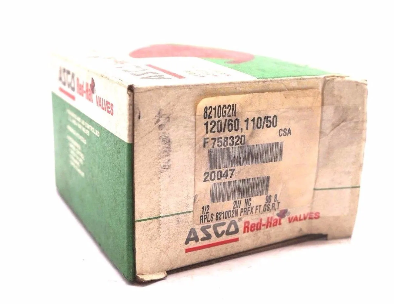 NEW ASCO 8210G2N SOLENOID VALVE