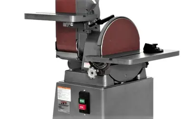 New | in-Stock JET J-4202A Disc Belt Sanders (woodworking) Illinois US | Olympus Machinery Group #1351246