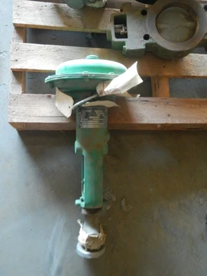 Fisher 1" 300 Rating, 304 Stainless Flanged Control Valve