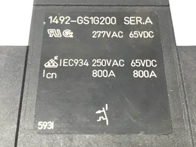 USED ALLEN-BRADLEY 1492-GS1G200