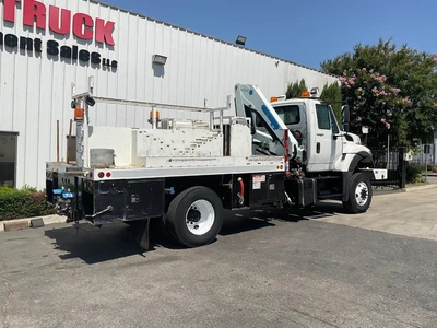 Used 2011 INTERNATIONAL 7400 Truck-Mounted Cranes California US | Big Truck & Equipment #1412315