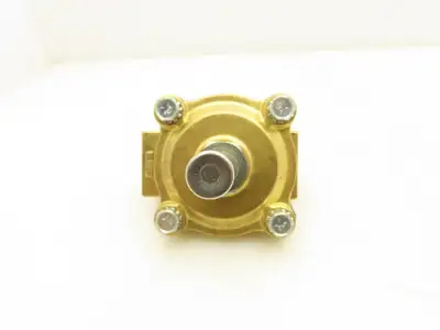 ASCO 2-Position, Normally Closed 1" Solenoid Valve Female 0.625"dia 2" Shaft