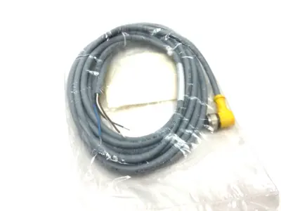 NEW TURCK EUROFAST SINGLE END RT ANGLE CORDSET