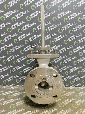 2" Valtek 138132 Stainless Steel Ball Valve Class 150 Used