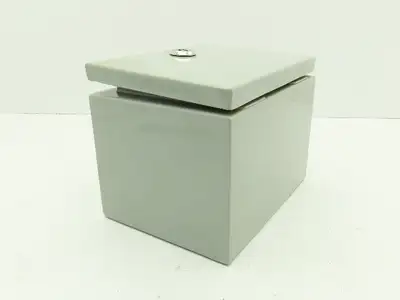BUD Industries SNB-3738 Electrical Enclosure IP66 SNB Series SS Backplate 6x4x5"