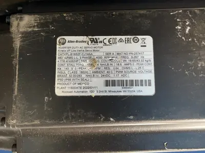 USED 2022 ALLENBRADLEY VPLB1652FCJ14AA