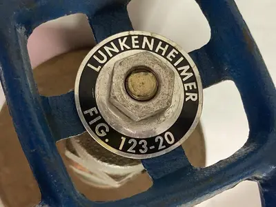 Used LUNKENHEIMER 123-20 Pump & Valve Parts Ohio US | Surplus Asset Holdings #1365785