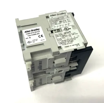 New | in-Stock Allen-Bradley Ser. B Reversing Contactor, 3-Main, 2 NO, 2 NC. Aux. PLC Contactors Michigan US | Maverick Industrial Sales #1396147