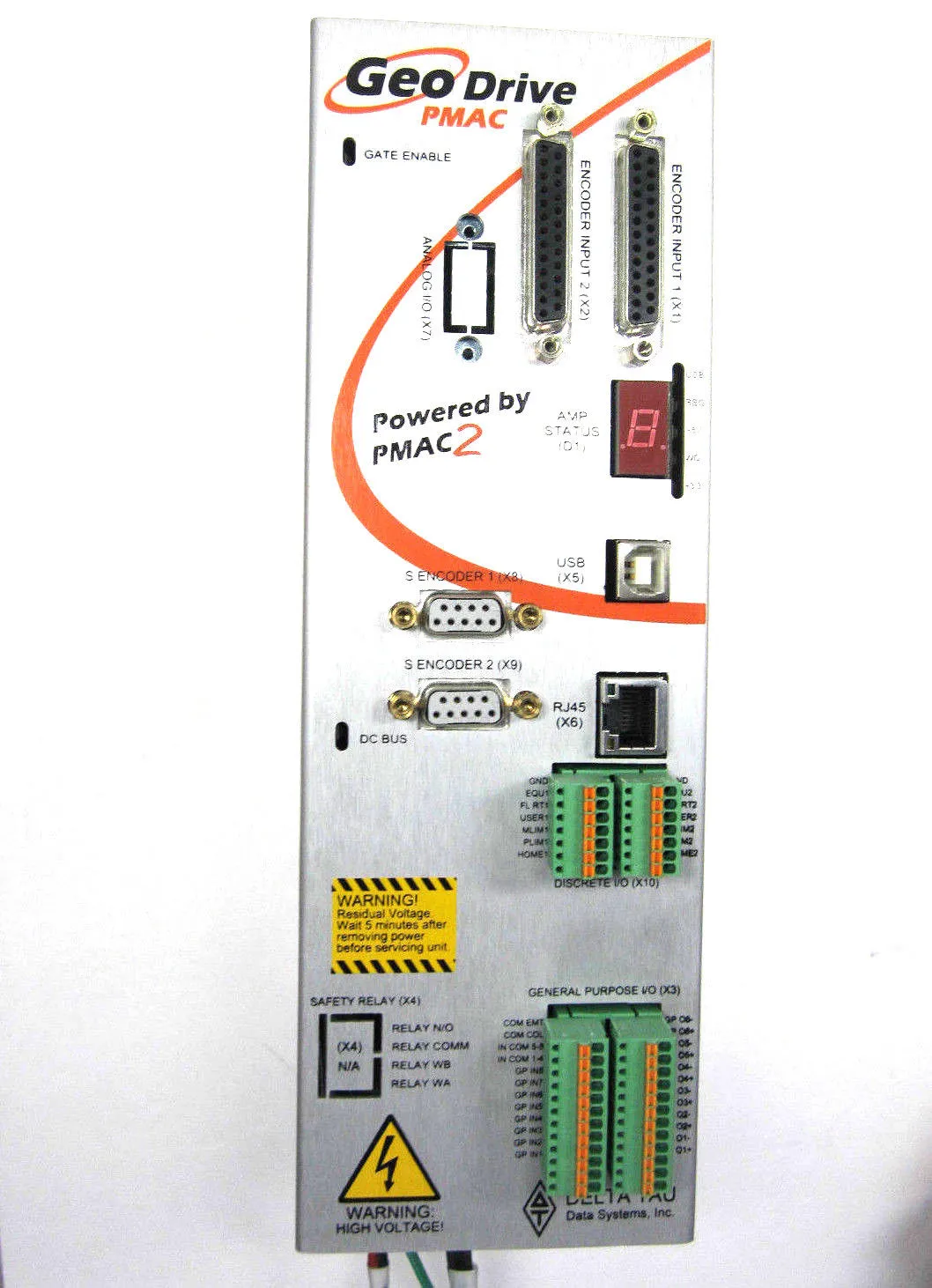 USED DELTA TAU DATA SYSTEMS G1L012M0 GEO DRIVE PMAC 2