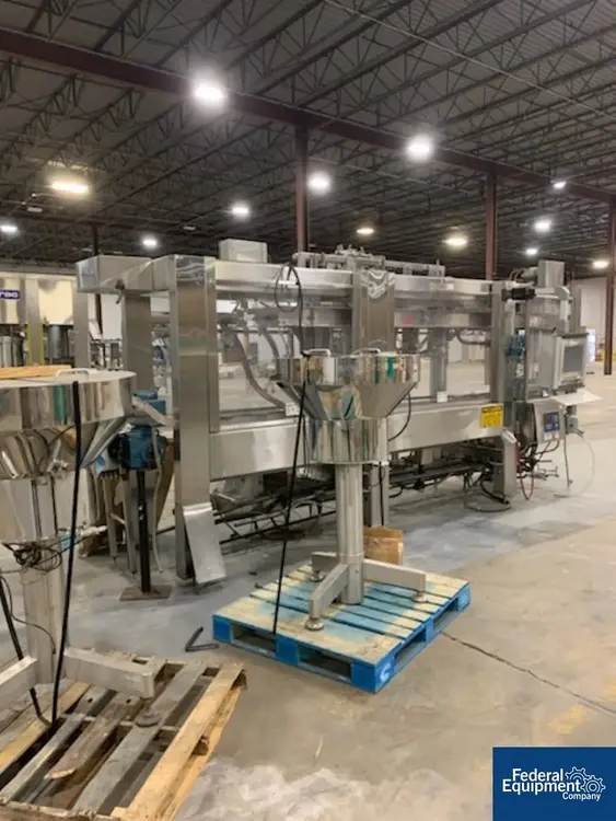 Used Serac Serac Rotary Filler, 5-Head Liquid Fillers Tennessee US | Federal Equipment Company #128532