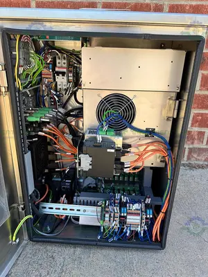 Used OPTEL VISION LINEMASTER 18X12X28 STAINLESS STEEL ENCLOSURE 120VAC Electronics & Components California US | Equipment Lab #1289653