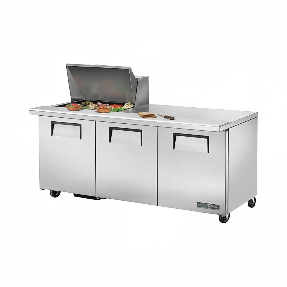 Used True TSSU-72-12M-B-HC Food Prep Tables Illinois US | Falcon Restaurant Supply #1374148