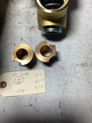Deublin 1 1/2″ Union M314520; Brass NPT RH Rotor -NIB