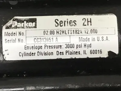 USED PARKER 02.00 H2HLTS182A 12.000