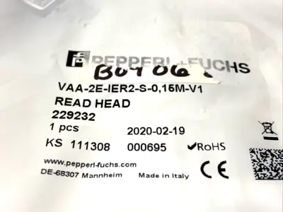 VAA-2E-IER2-S-0,15M-V1 | Pepperl+Fuchs  Read Head and Evaluation Unit 229232 - New