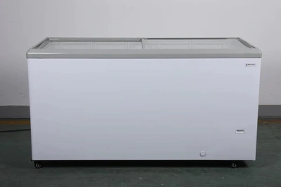 168-0048 FDF20CF 60" Sliding Glass Self Contained Chest Freezer