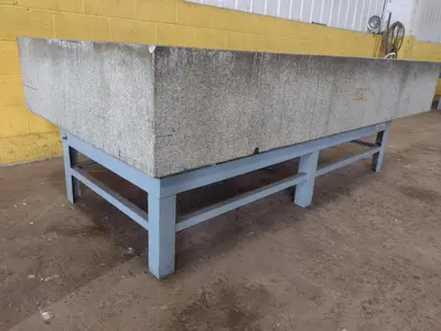 8' X 4' X 14" CHALLENGE PRECISION LAYOUT INSPECTION GRANITE TABLE: STOCK #23796
