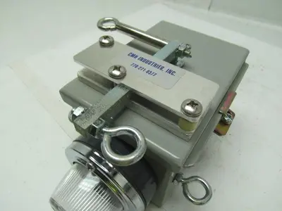 CMH Industries 1760-5VX Andon Pull Box CMH 42595 w/ clear lens New