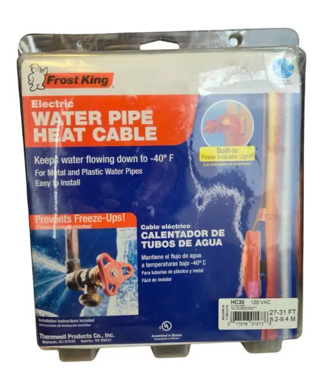 Frost King | 30 ft. Automatic Electric Heat Cable Kit Accessory