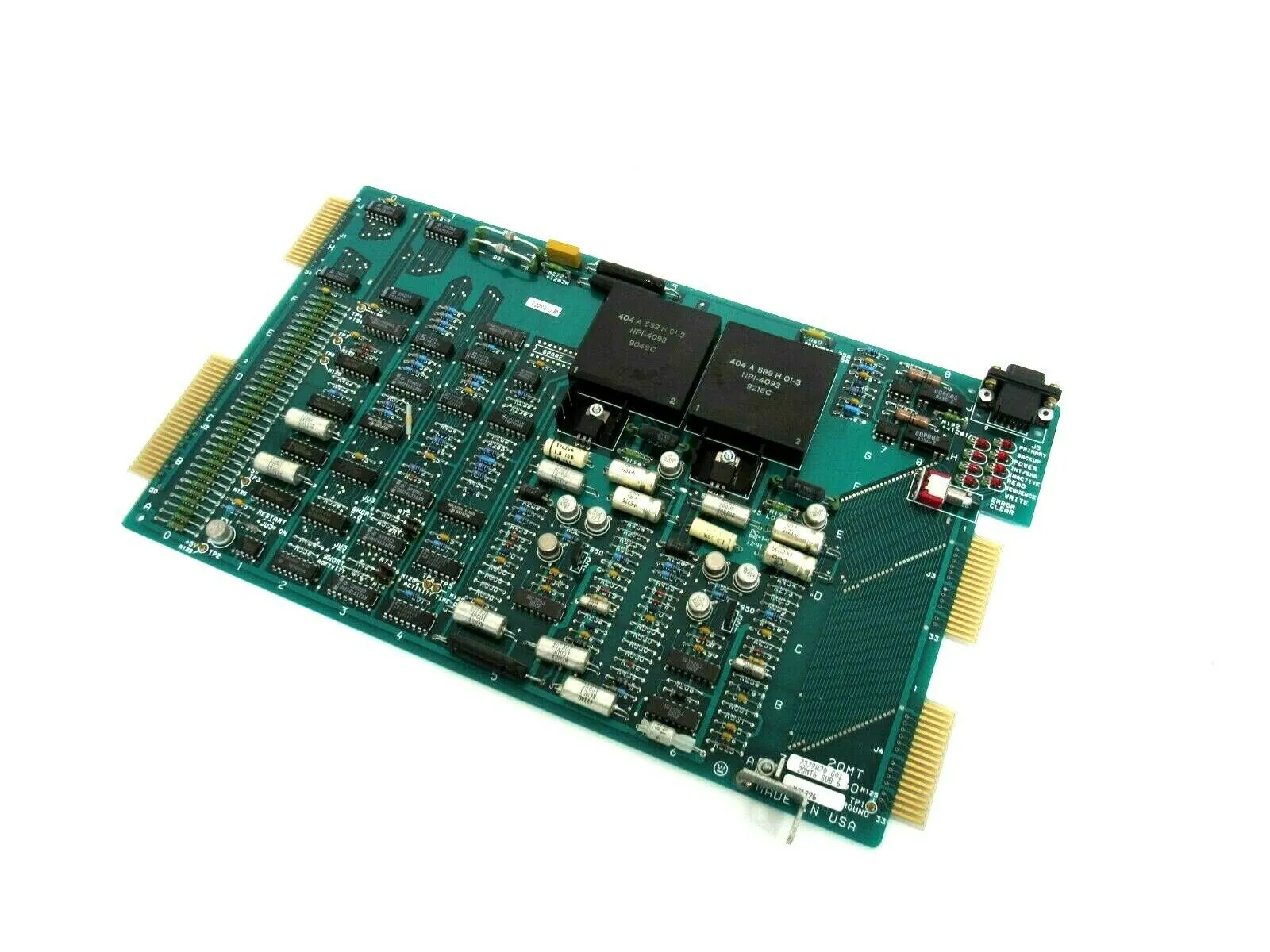 NEW WESTINGHOUSE 7379A70G01 M-BUS TERMINATOR CARD 2QMT6