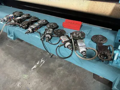 LANGSTON TWO DRUM SLITTER REWINDER Slitters & Perforators, slitter rewinder | Mark One Machinery (5)