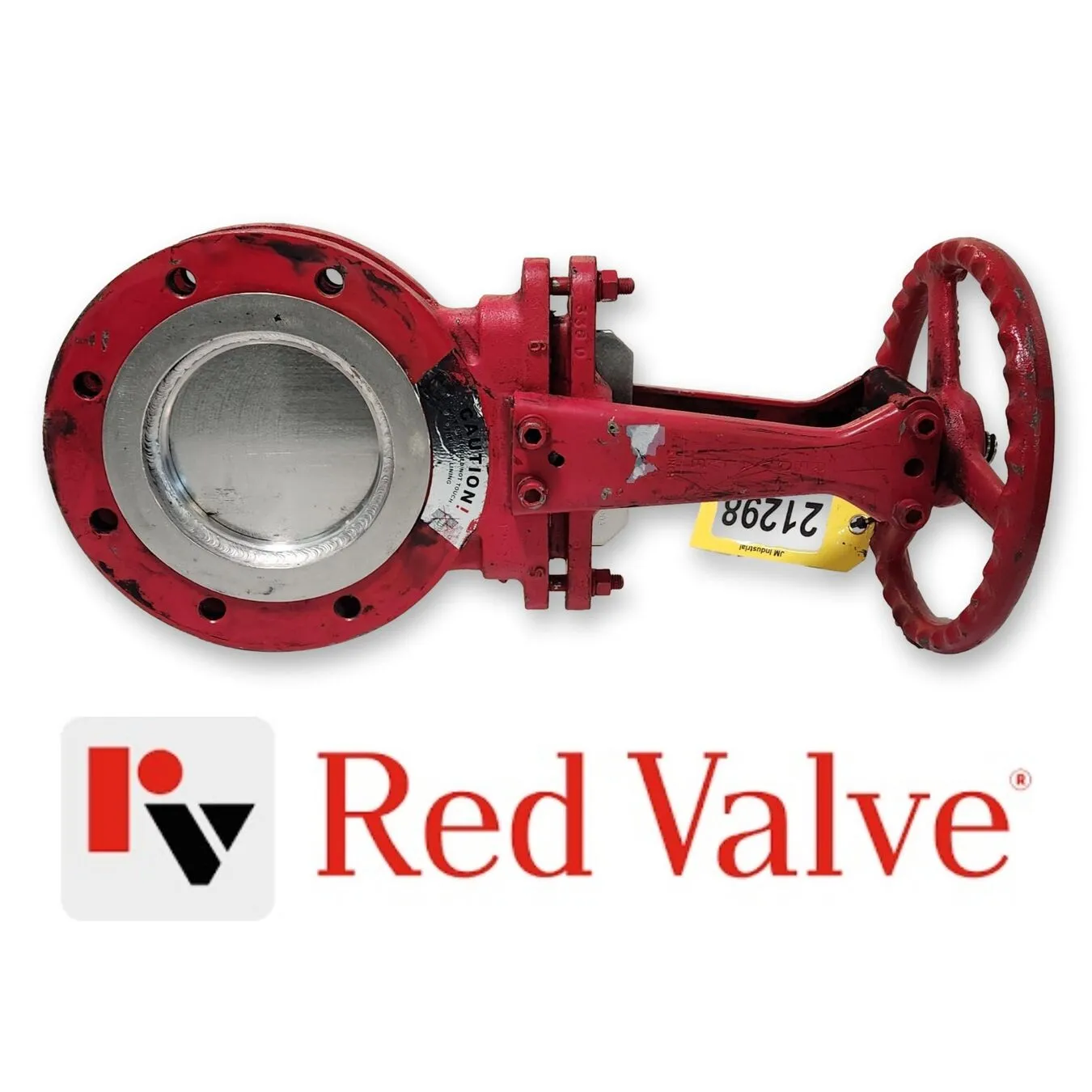 Used 6" Red Valve Inc. Stainless Steel Slide Gate Valve - Metal Seated