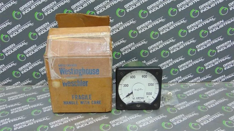 Westinghouse KX-241 DC Amp Meter 0-1500 Amperes New NIB