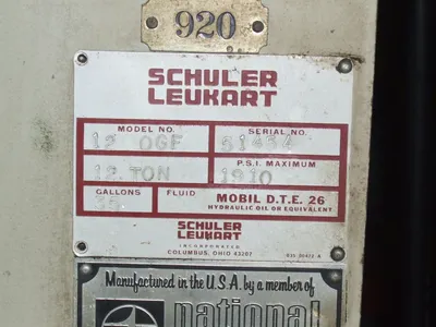 USED SCHULER 12 OGF