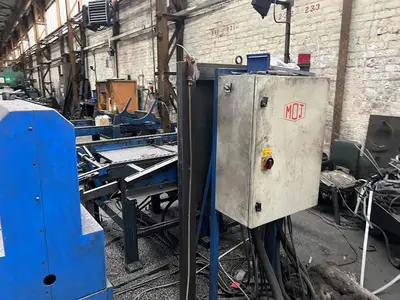 Used MOJ BARMATIC 80VT SINGLE ENDED CHAMFERING MACHINE (14729) Chamfering Machines Connecticut US | Machinery International LLC #1558147