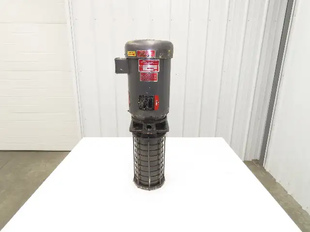 Gusher MSC4-10-500FJ Vertical Immersion Coolant Pump 5Hp 230/460V 3PH 3/4"NPT