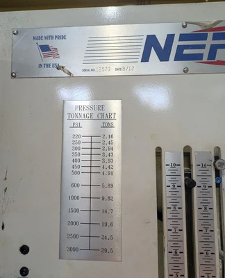 USED 2012 NEFF NEFF D25-5HS PRESS