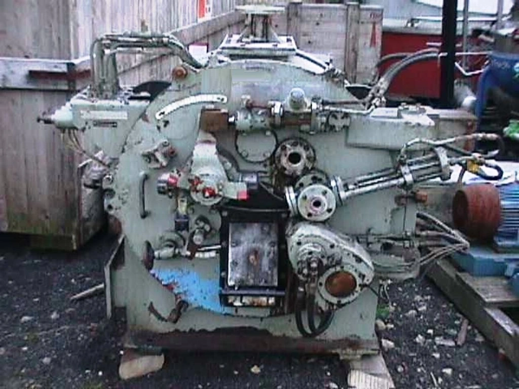 Krauss-Maffei HZ 63 peeler centrifuge, rubber-lined.