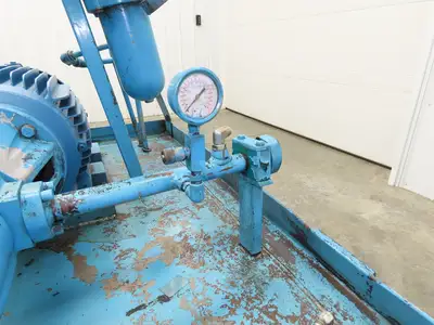 Vickers/Frontier Hydraulic Power Unit 60 Gallon 21gpm 2500psi 10Hp 230/460V 3PH