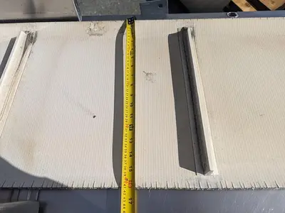 14'L Cleated Incline Conveyor