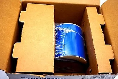 NEW BRADY 64821 SUPPLY CARTRIDGE WHITE ON BLUE B580