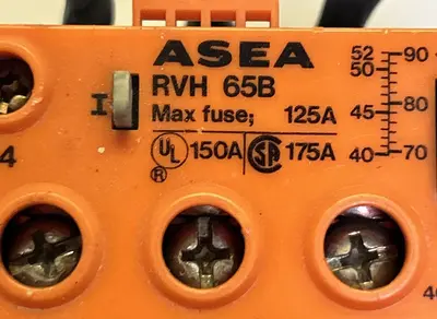 Used ASEA RVH65B Miscellaneous Equipment (Electrical & Power) Ohio US | Surplus Asset Holdings #1244176