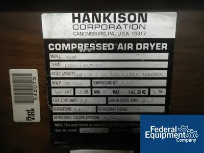 USED Hankison HANKISON COMPRESSED AIR DRYER