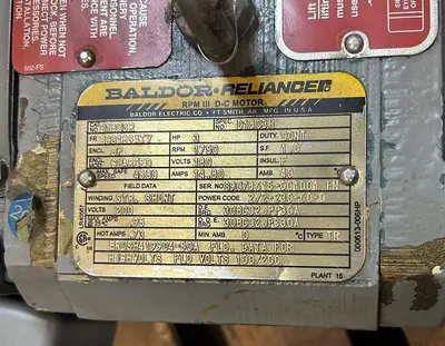 USED BALDOR D1803R