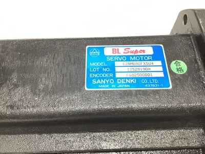 Sanyo Denki 62BM080FXSU4 BL Super AC Servo Motor
