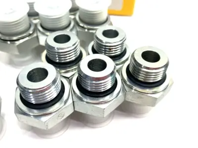 USED PARKER TRIPLE-LOK® 37° FLARE JIC TUBE FITTING STRAIGHT