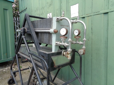 British filter filter Press 390 mm Square 36 plates