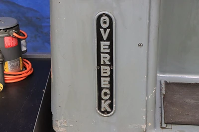 Used 1968 Overbeck ZETTO 20, ENTIRELY ORIGINAL BEAUTY FROM GERMANY! Cylindrical Grinders Including Plain & Angle Head New Jersey US | Machinery Values #1293203