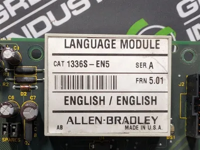 Allen Bradley 42336-224-51 Variable Frequency Drive Control Board Rev. 01 Used