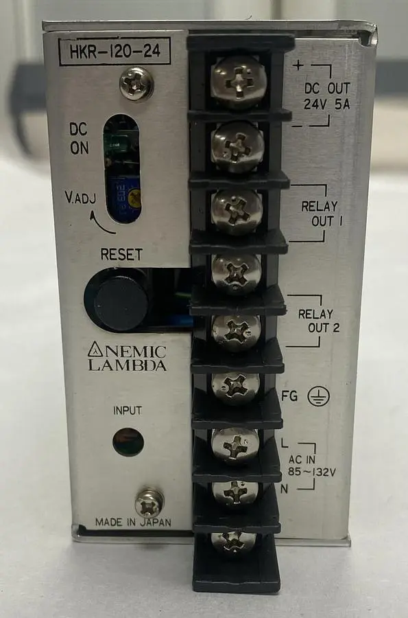 Used NEMIC LAMBDA HKR-120-24 Miscellaneous Equipment (Electrical & Power) | Surplus Asset Holdings #1188869