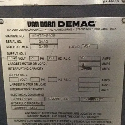 USED VAN DORN E26L44