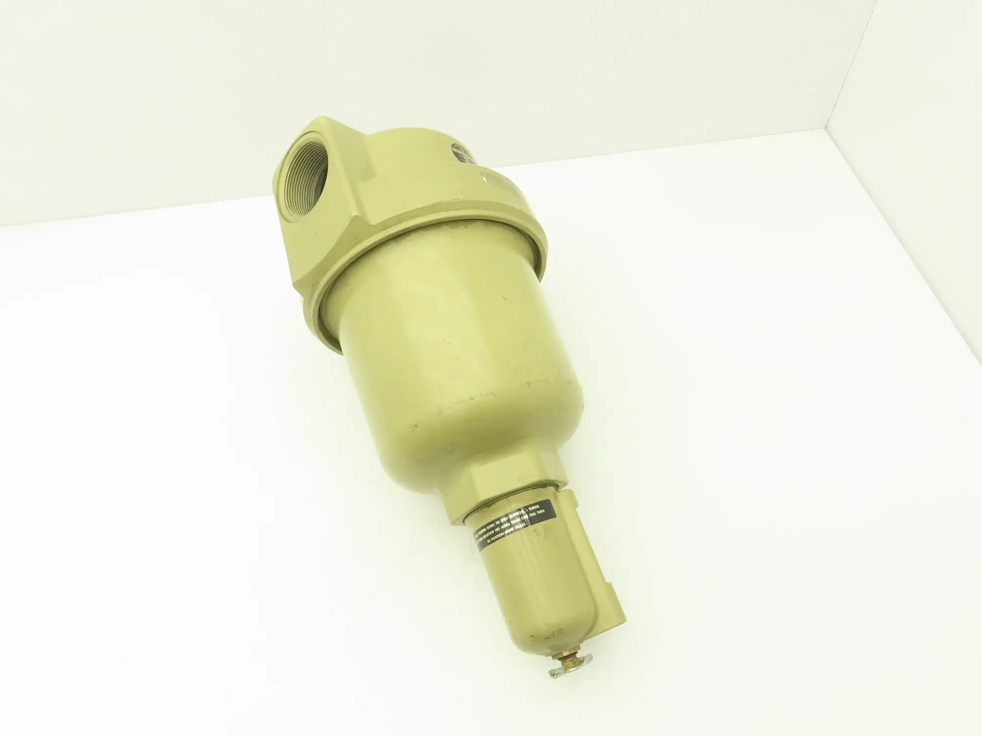 Norgren F18-C00-M3DA Compressed Air Line Filter 2"PTF 250PSI 40um w/Drain
