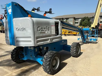 Used 2018 GENIE S-45 TELESCOPIC BOOM LIFT Telescopic Boom Lifts Alberta CA | Adcock Equipment #1507529