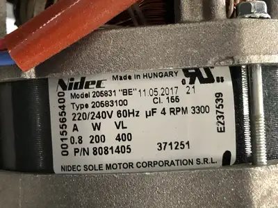 NEW NIDEC 8081405