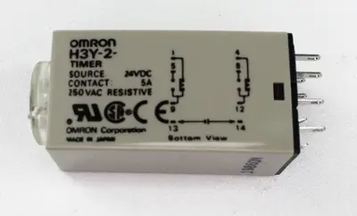 NEW OMRON H3Y-4-10S-24VDC